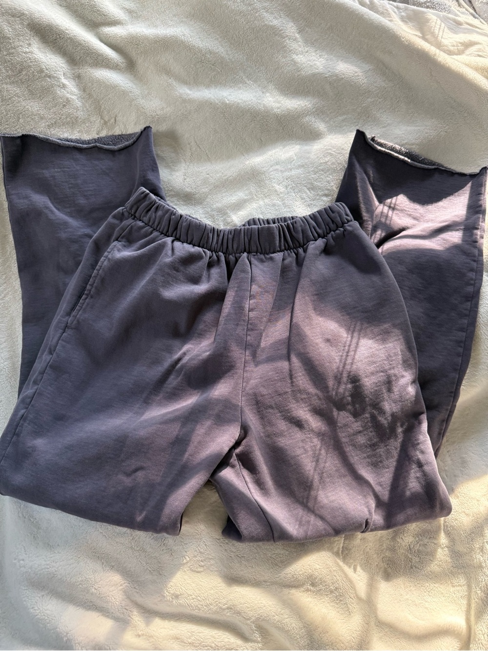 Brandy Melville Blue/Purple Straight Leg Sweatpants